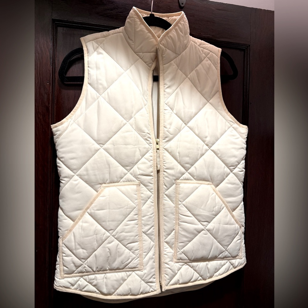 J Crew puffer vest XS